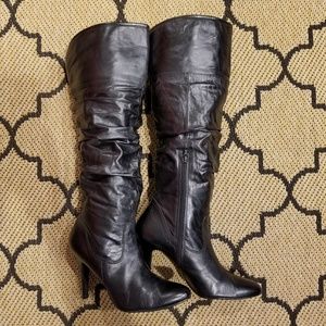 EUC Aldo 'Grabsky' Tall Leather Boots